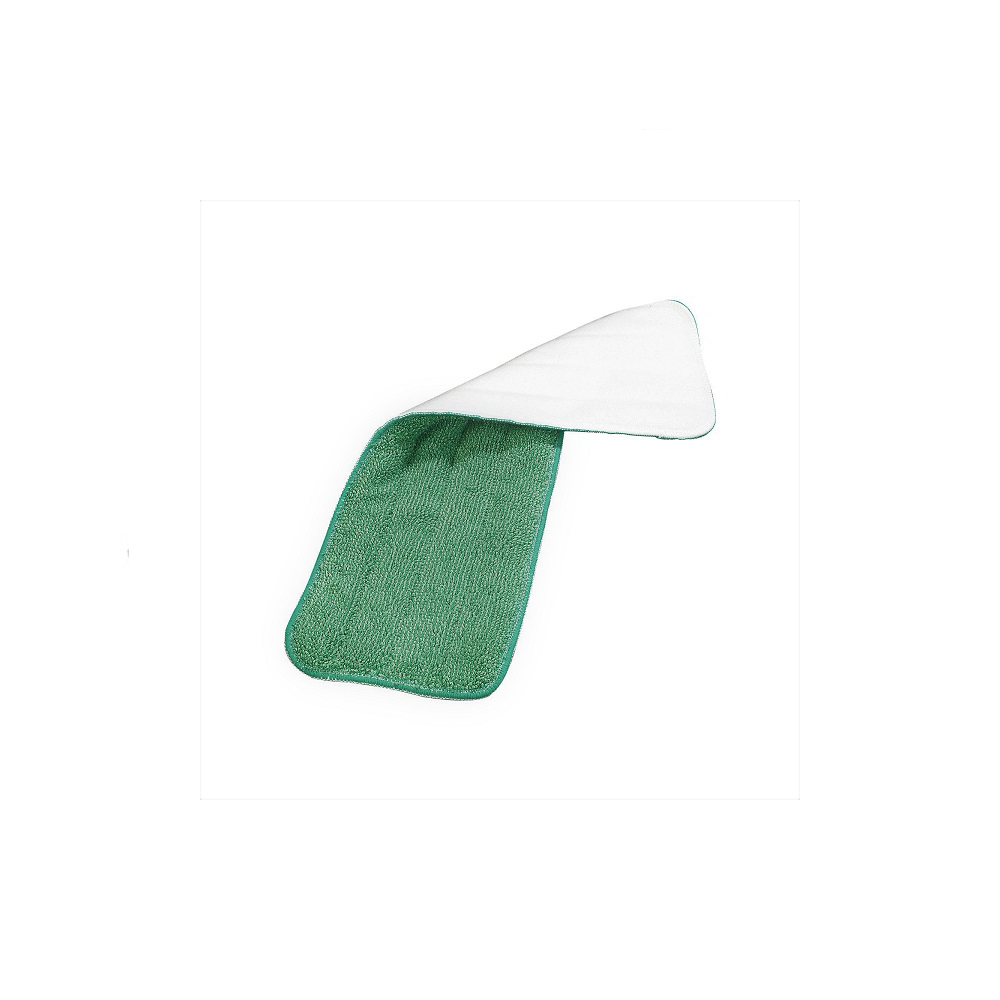 Mopa microfibra verde 40cm repuesto de mopa c406b | Glanz